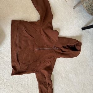 Lululemon Roasted Brown Scuba Xs/S